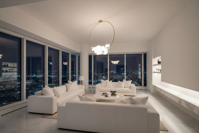 Italian Designer Ring Lighting - Exquisite Elegant Design-ChandeliersDecor.com