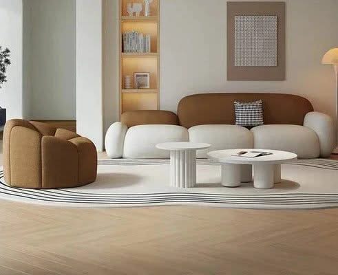 Italian Designer Sectional Sofa Set – Modern Elegance-ChandeliersDecor.com