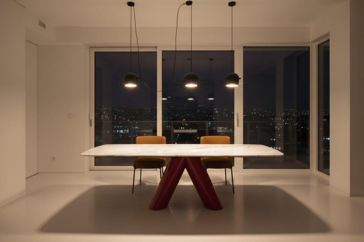 Italian Marble Luxury Stone Dining Table-ChandeliersDecor.com