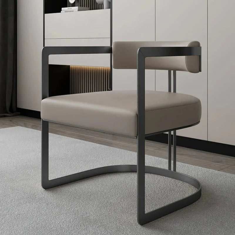 Italian Minimalist Light Luxury Dining Chair-ChandeliersDecor.com