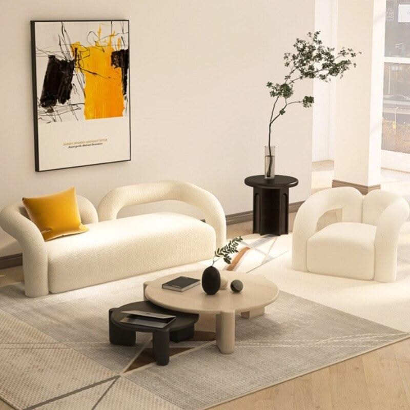 ChandeliersDecor.com-Sofa Set-Italiano Minimalist Sofa Set – Modern Elegance