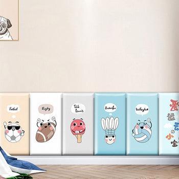 ChandeliersDecor.com-Padded Walls-Jungle Safari Animals Kids Wall Padded Safety Cushions