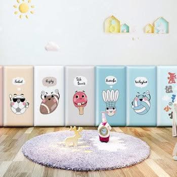 ChandeliersDecor.com-Padded Walls-Jungle Safari Animals Kids Wall Padded Safety Cushions