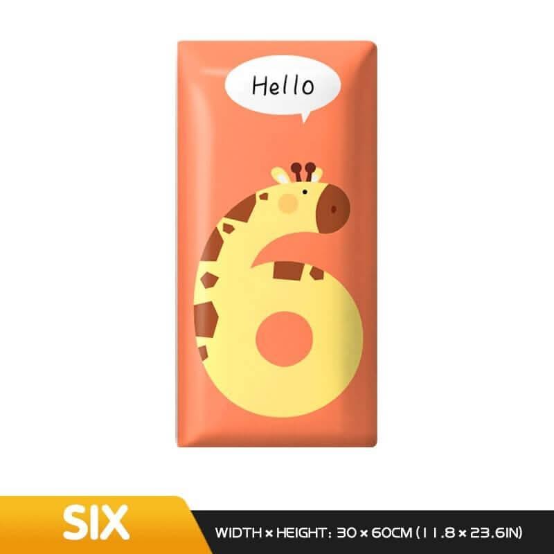 ChandeliersDecor.com-Padded Walls-Jungle Safari Kids Wall Padded Safety Cushions Pack