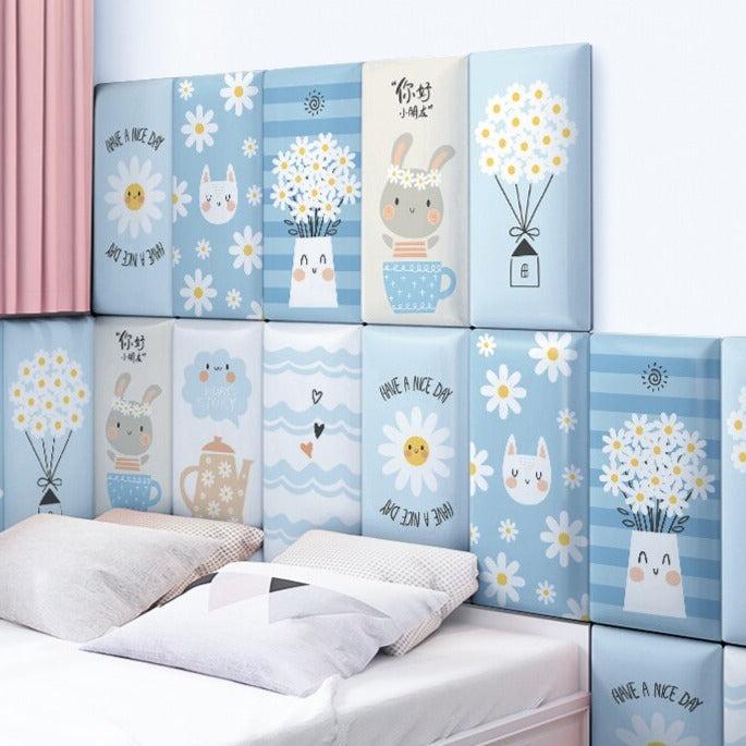 ChandeliersDecor.com-Padded Walls-Jungle Vines Kids Wall Padded Safety Cushions Set