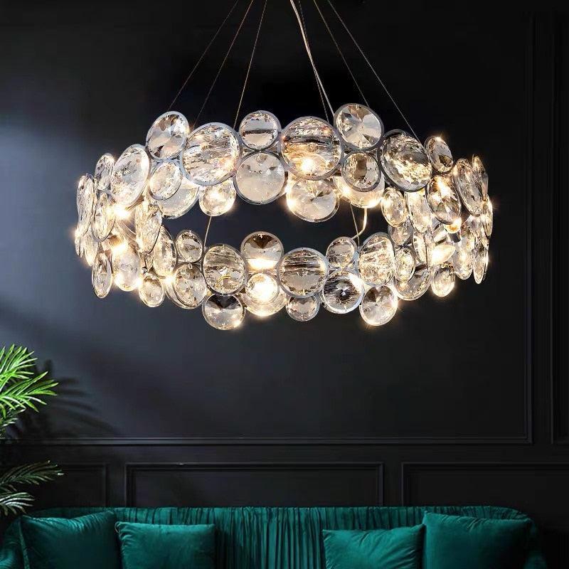 ChandeliersDecor.com-Chandeliers-K9 Crystal Chandelier - Dazzling Elegance for Your Space