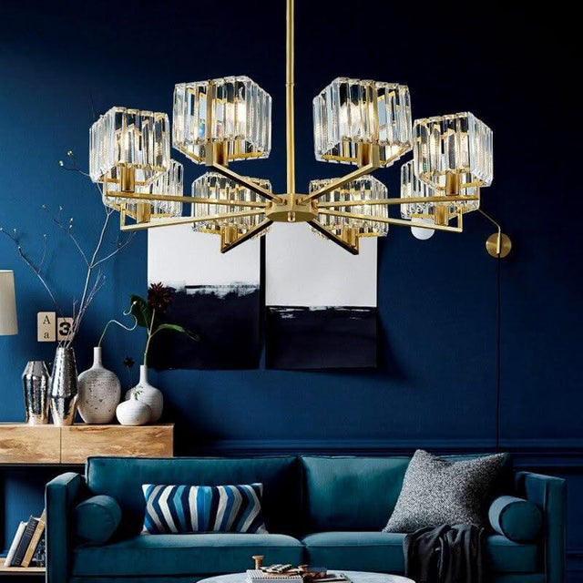 K9 Crystal Pendants Chandelier - Illuminate with Elegance-ChandeliersDecor.com