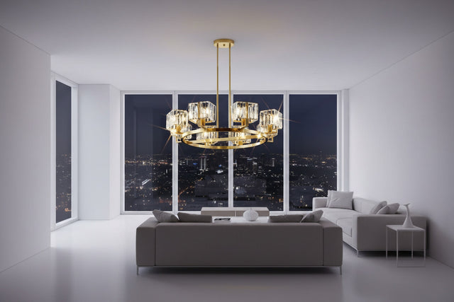 K9 Crystal Pendants Chandelier - Illuminate with Elegance-ChandeliersDecor.com