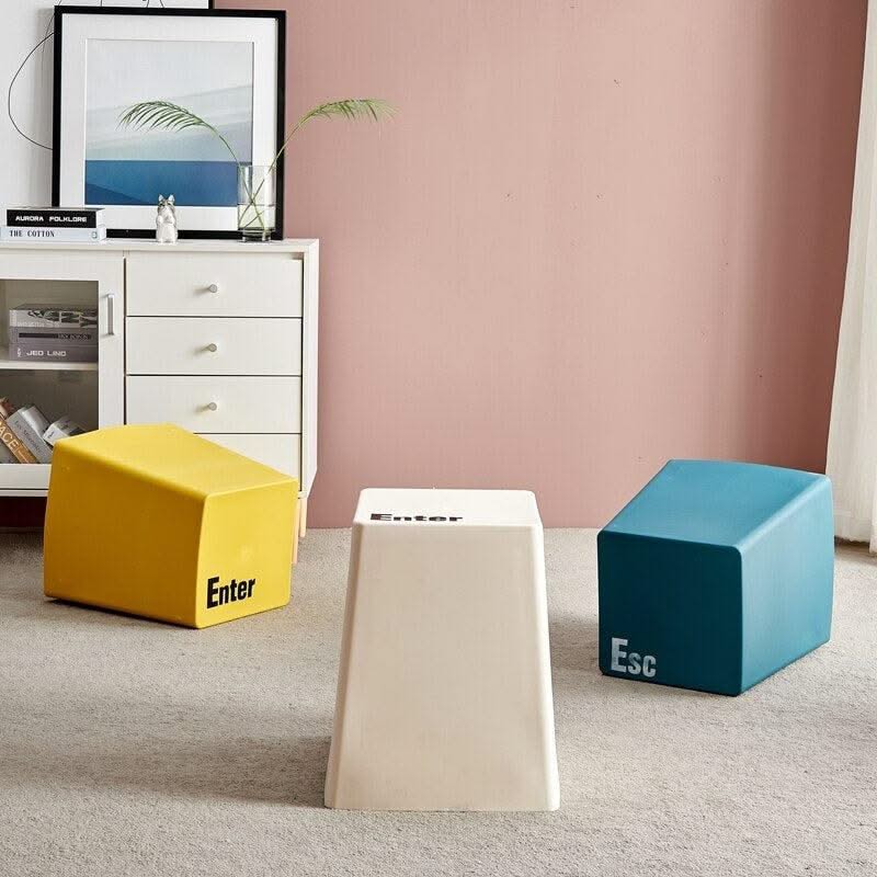 ChandeliersDecor.com-Furniture-Keyboard Keys Style Bar Stools | Gamer Relaxing Seat Stool Furniture