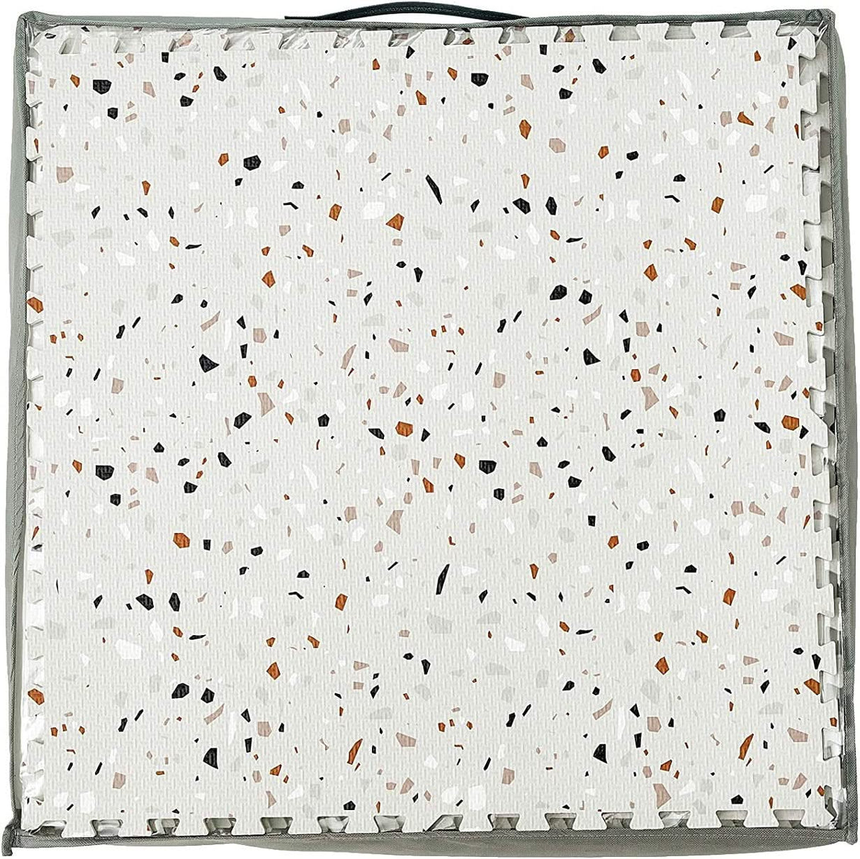 ChandeliersDecor.com-Play Mats-Kids Babies Tiny Stone Design Play Mat Puzzle Tiles | Pack of 6 Tiles - 60x60cm per tile size