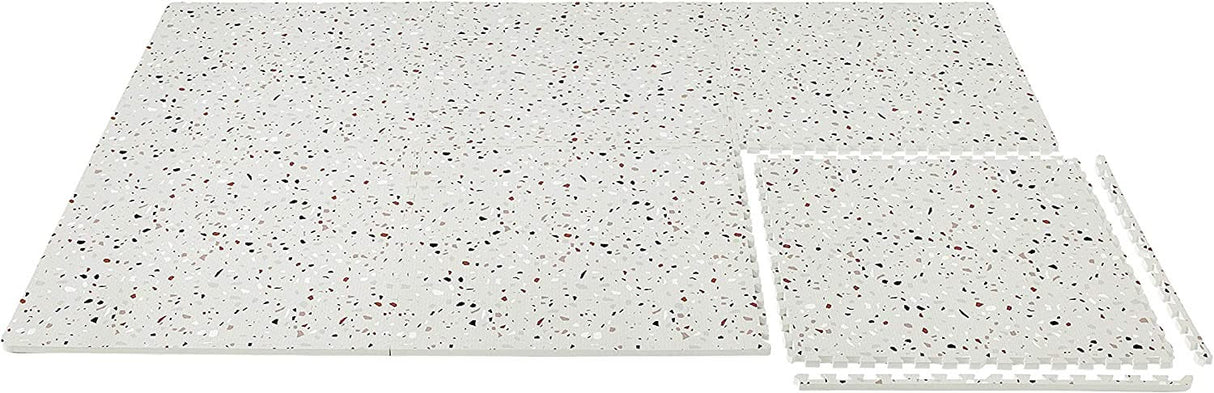 ChandeliersDecor.com-Play Mats-Kids Babies Tiny Stone Design Play Mat Puzzle Tiles | Pack of 6 Tiles - 60x60cm per tile size