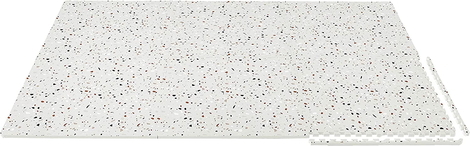 ChandeliersDecor.com-Play Mats-Kids Babies Tiny Stone Design Play Mat Puzzle Tiles | Pack of 6 Tiles - 60x60cm per tile size