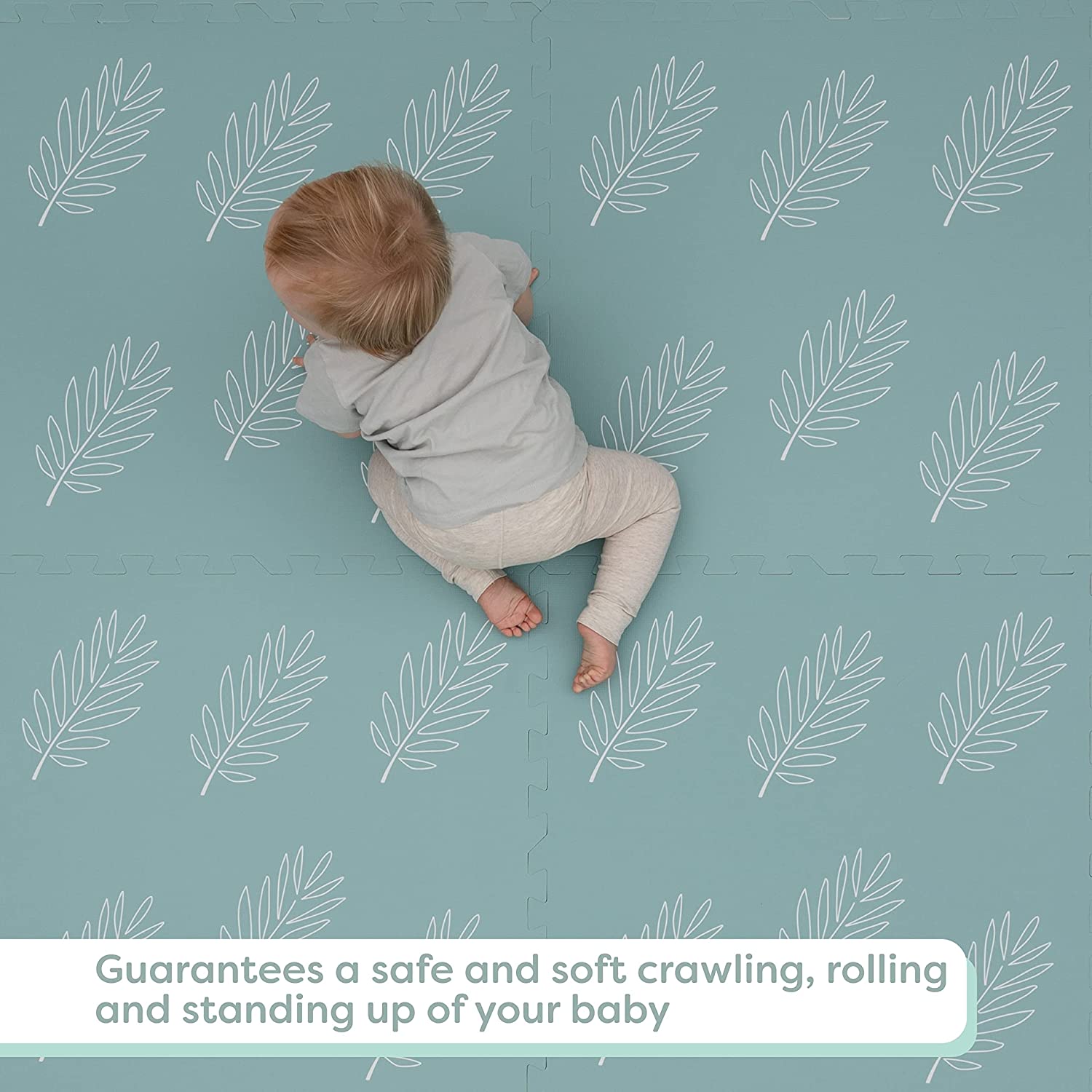 ChandeliersDecor.com-Play Mats-Kids Babies Trees Play Mat Puzzle Tiles | Pack of 6 Tiles - 60x60cm per tile size
