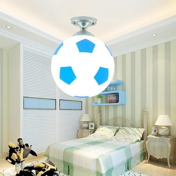 ChandeliersDecor.com-Kids Room Nursery Lighting-Kids Basketball Football Ceiling Light | Kids Room Decor Lights