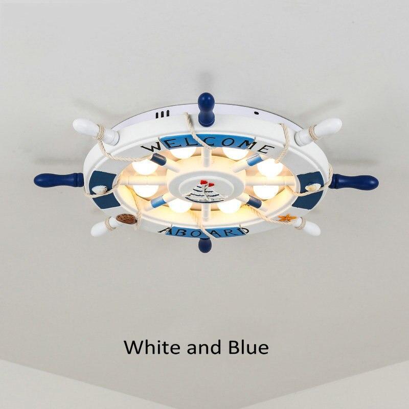 ChandeliersDecor.com-Kids Room Nursery Lighting-Kids Boat Wheel Light: Fun and Safe Accessories for Boating