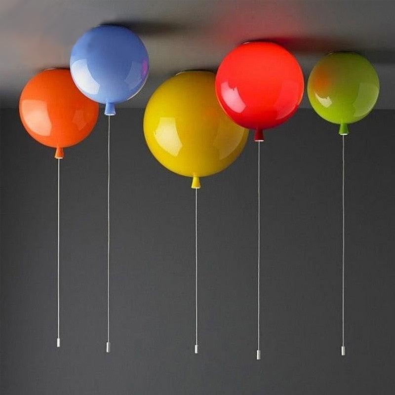 ChandeliersDecor.com-Kids Room Nursery Lighting-Kids Colourful Balloons Ceiling Light | Kids Room Decor Lights