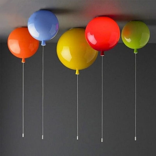 ChandeliersDecor.com-Kids Room Nursery Lighting-Kids Colourful Balloons Ceiling Light | Kids Room Decor Lights