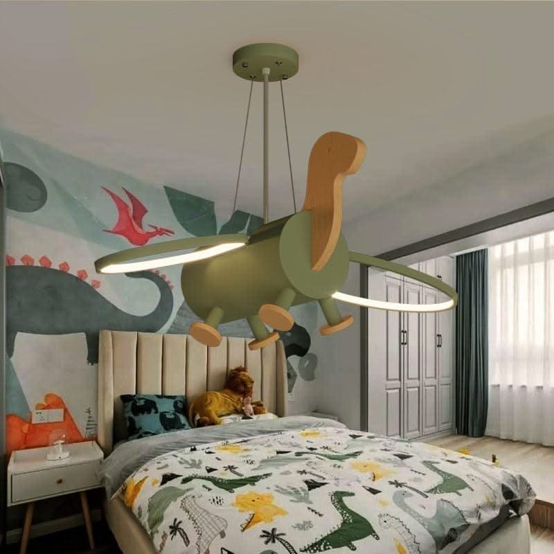 ChandeliersDecor.com-Kids Room Nursery Lighting-Kids Dinosaur Ceiling Light - Fun Room Decor for Children
