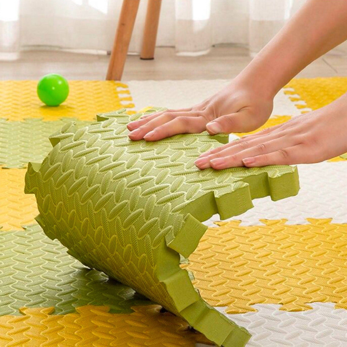 ChandeliersDecor.com-Play Mats-Kids Foam Play Mat | Tummy Time Mat for kids Play time