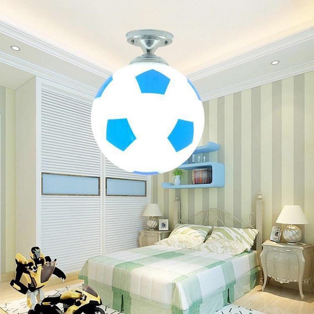 ChandeliersDecor.com-Kids Room Nursery Lighting-Kids Football Pendant Ceiling Light | Kids Room Decor Lights
