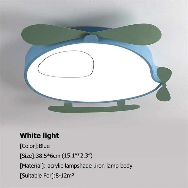 ChandeliersDecor.com-Kids Room Nursery Lighting-Kids Helicopter Light - Illuminate Your Airborne Adventures