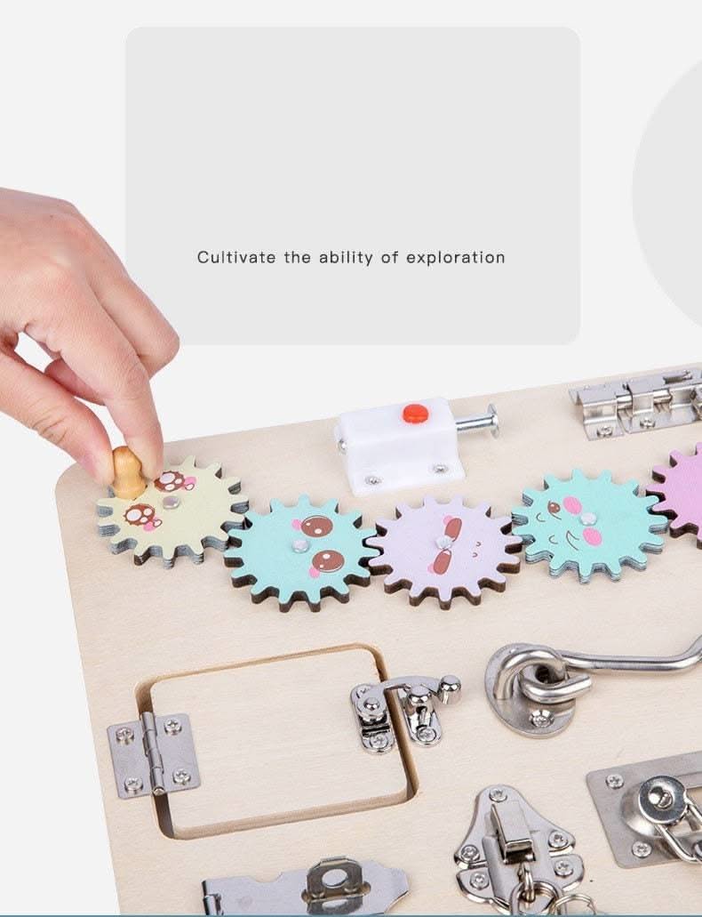 ChandeliersDecor.com-Kids Learning Toys – Busy Activity Board