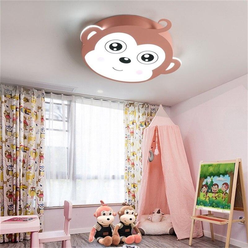 ChandeliersDecor.com-Kids Room Nursery Lighting-Kids Monkey Ceiling Light | Kids Room Decor Lights
