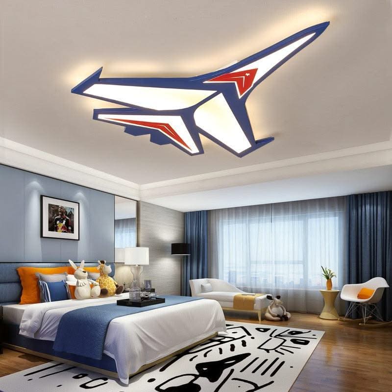 ChandeliersDecor.com-Kids Room Nursery Lighting-Kids Nursery Aeroplane Light - Your Little Aviator's Room
