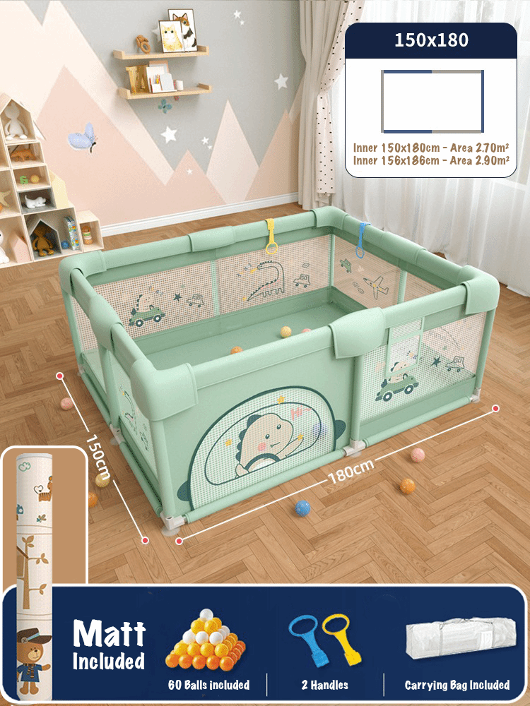 ChandeliersDecor.com-Playpen and Ball Pits-Kids Play Pen Fence: The Perfect Security Solution