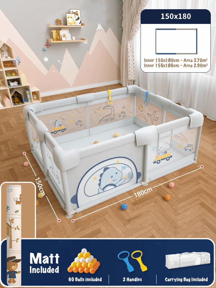 ChandeliersDecor.com-Playpen and Ball Pits-Kids Play Pen Fence: The Perfect Security Solution
