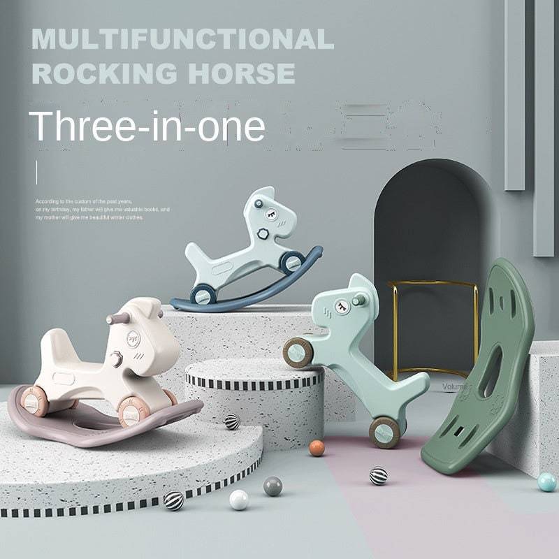 ChandeliersDecor.com-Kids Rocking Horse and Stroller | Rocking Horse Chair | Baby Rocking Horse