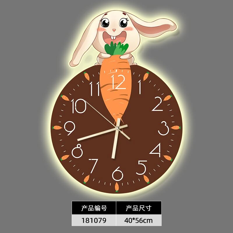 ChandeliersDecor.com-Wall Clocks-Kids Room Cartoon Wall Clock