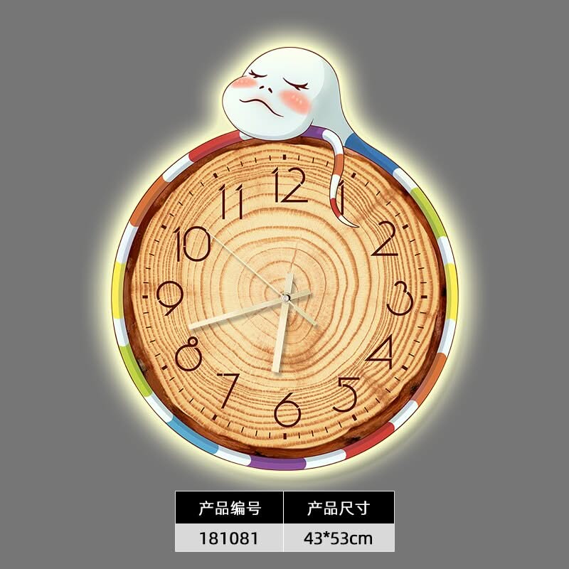 ChandeliersDecor.com-Wall Clocks-Kids Room Cartoon Wall Clock