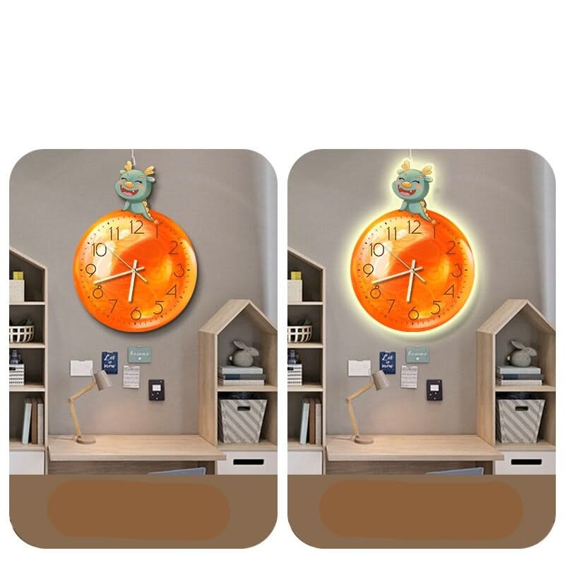 ChandeliersDecor.com-Wall Clocks-Kids Room Cartoon Wall Clock