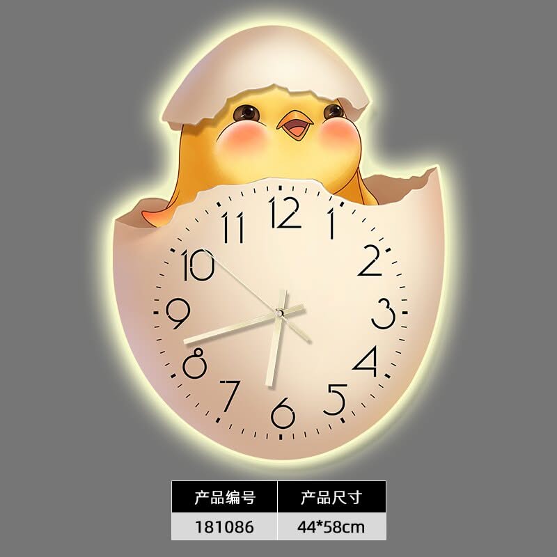 ChandeliersDecor.com-Wall Clocks-Kids Room Cartoon Wall Clock