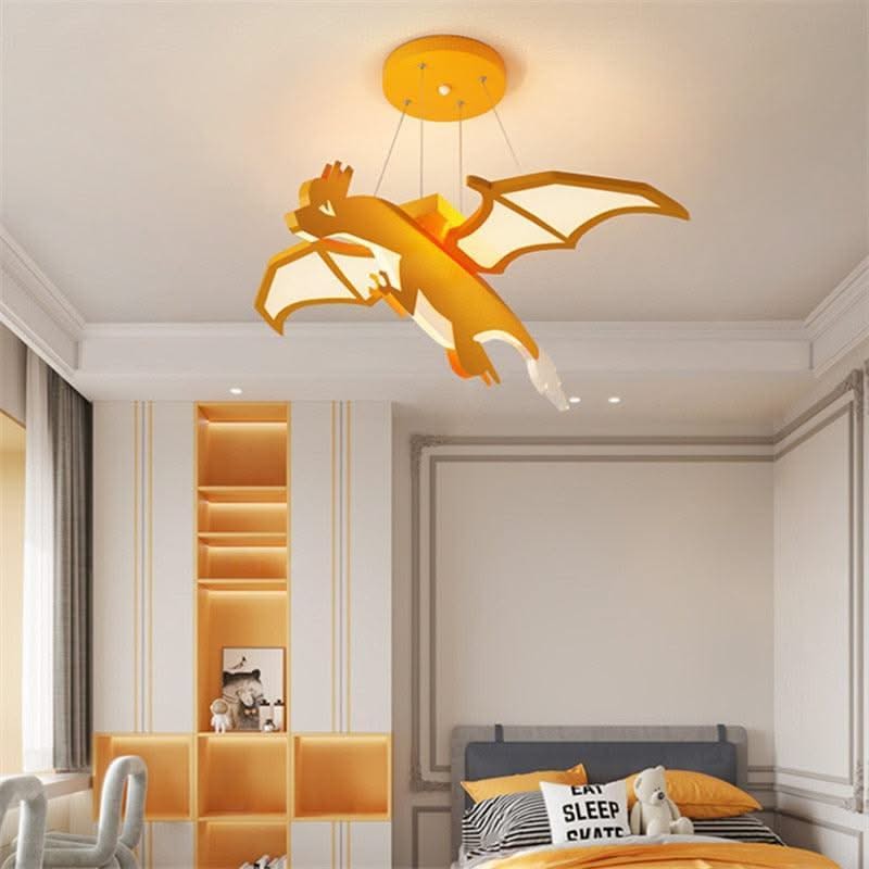 ChandeliersDecor.com-Kids Room Nursery Lighting-Kids Room Dino Light - Dinosaur Ceiling Chandelier Lights
