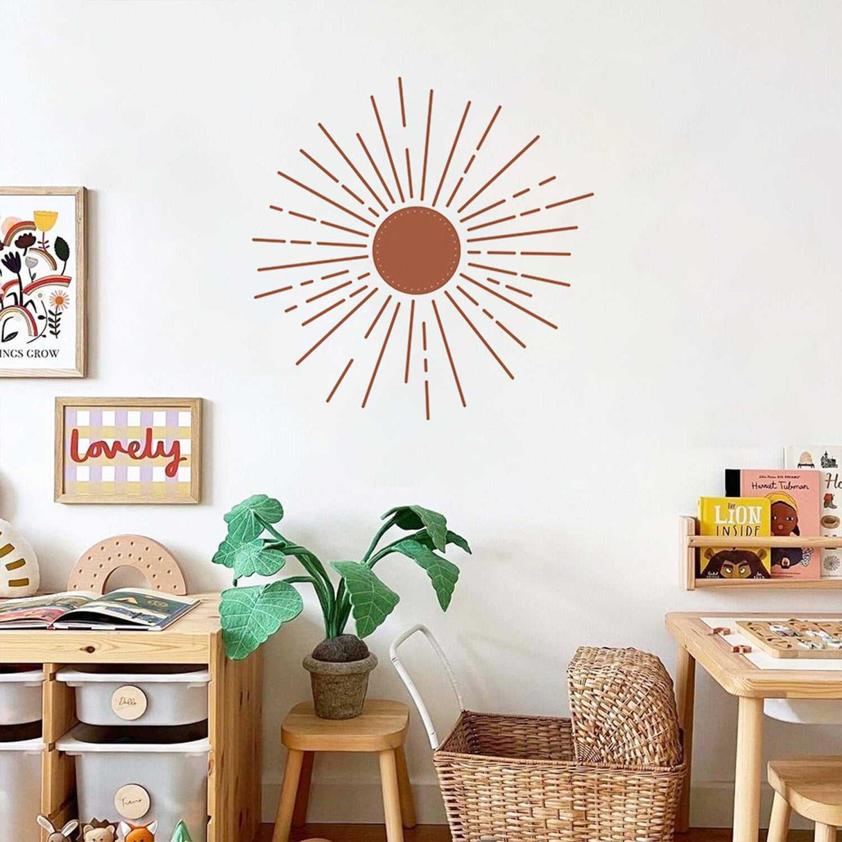 ChandeliersDecor.com-Kids Woodland Wall Decal - Adorable Animals Decal