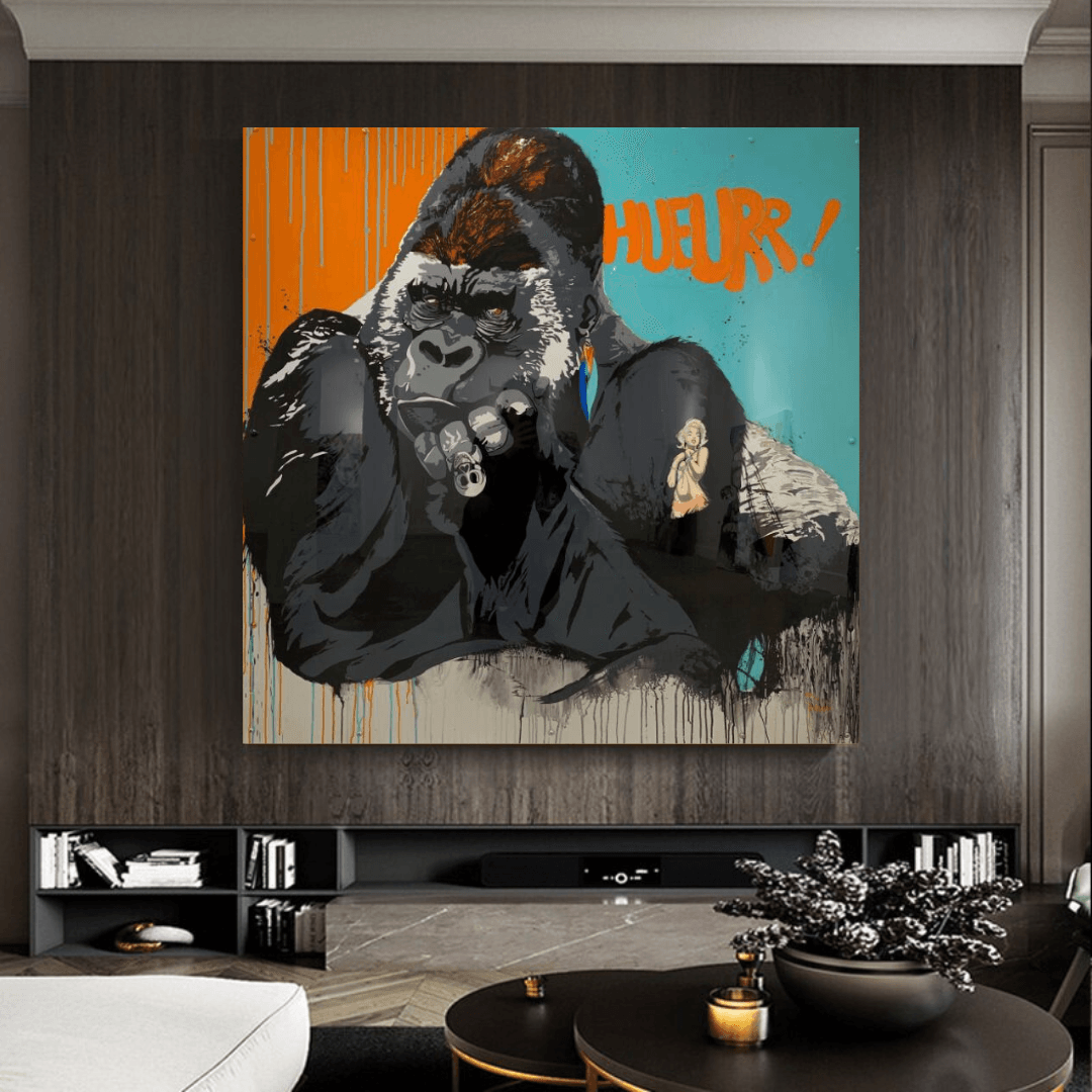 King Kong Canvas Wall Art-ChandeliersDecor.com