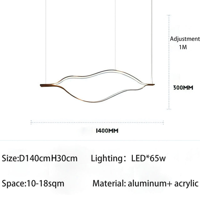 Kiss Acrylic Chandelier: Authentic and Elegant Lighting-ChandeliersDecor.com