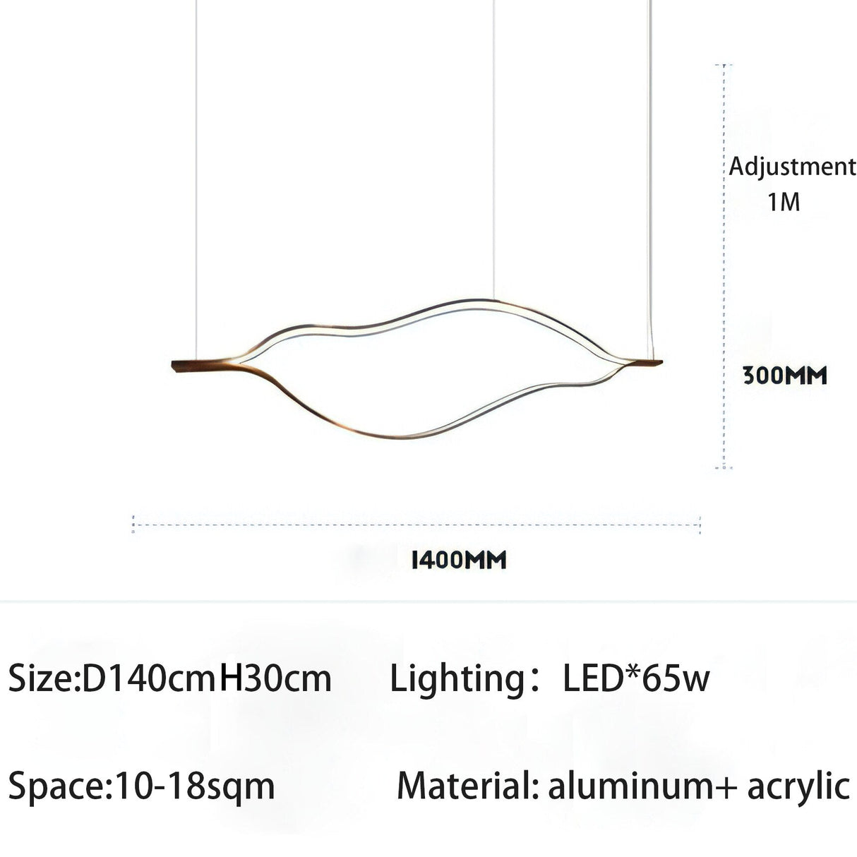 Kiss Acrylic Chandelier: Authentic and Elegant Lighting-ChandeliersDecor.com