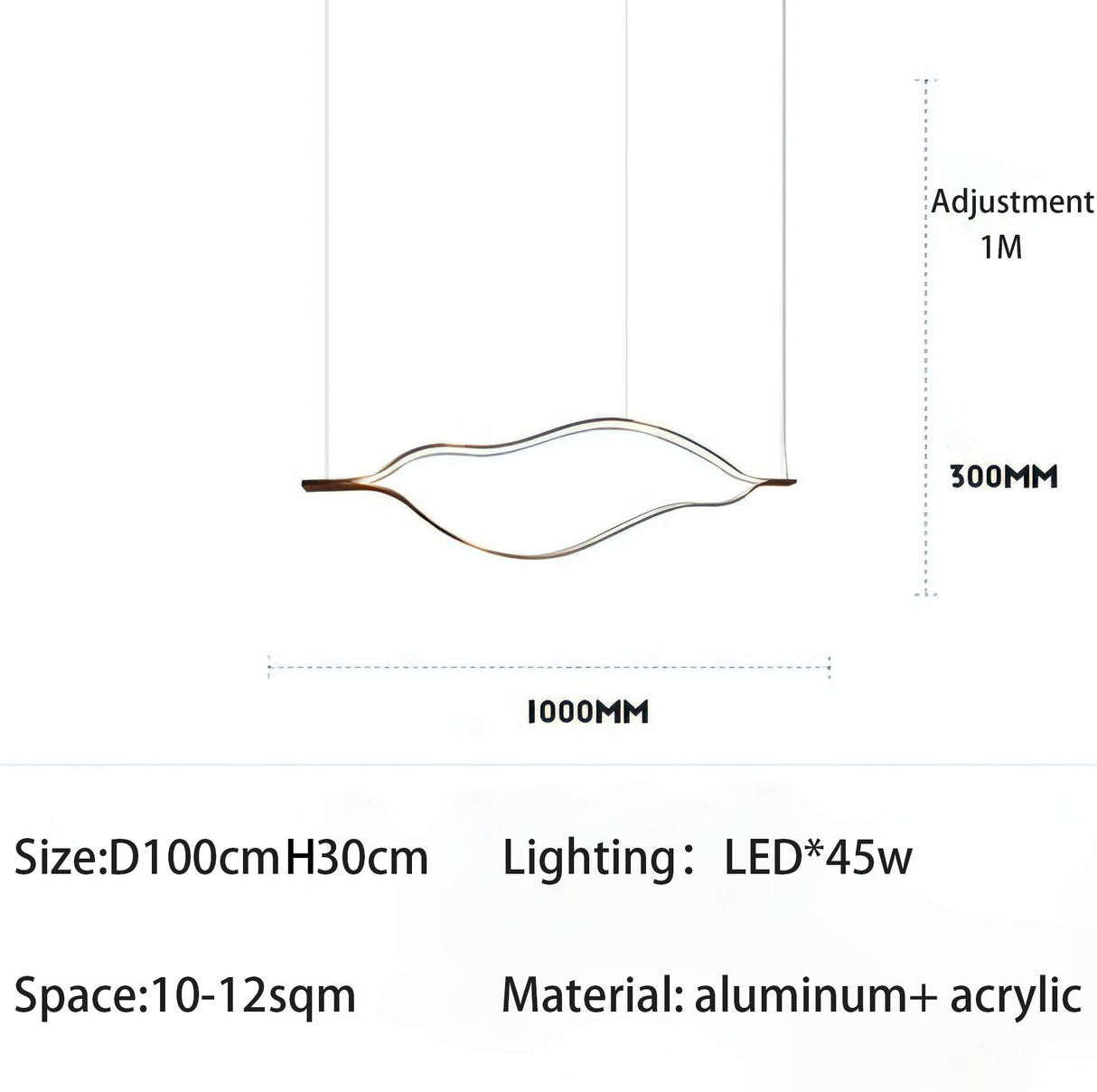 Kiss Acrylic Chandelier: Authentic and Elegant Lighting-ChandeliersDecor.com