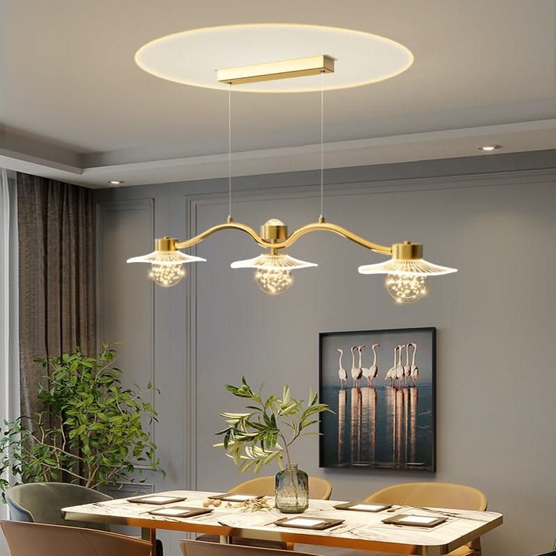 Kitchen Island Crystal Globes Chandelier - Spark Your Space-ChandeliersDecor.com