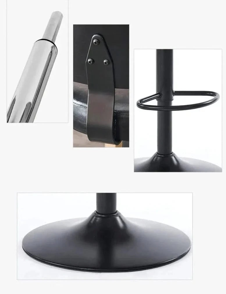 Kitchen Island Dining Cadeira Leather Stools Bar Chair-ChandeliersDecor.com