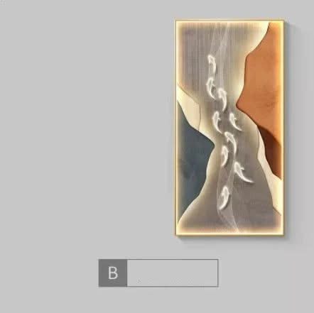 ChandeliersDecor.com-LED Wall Art-Koi Fish Porch LED Wall Art