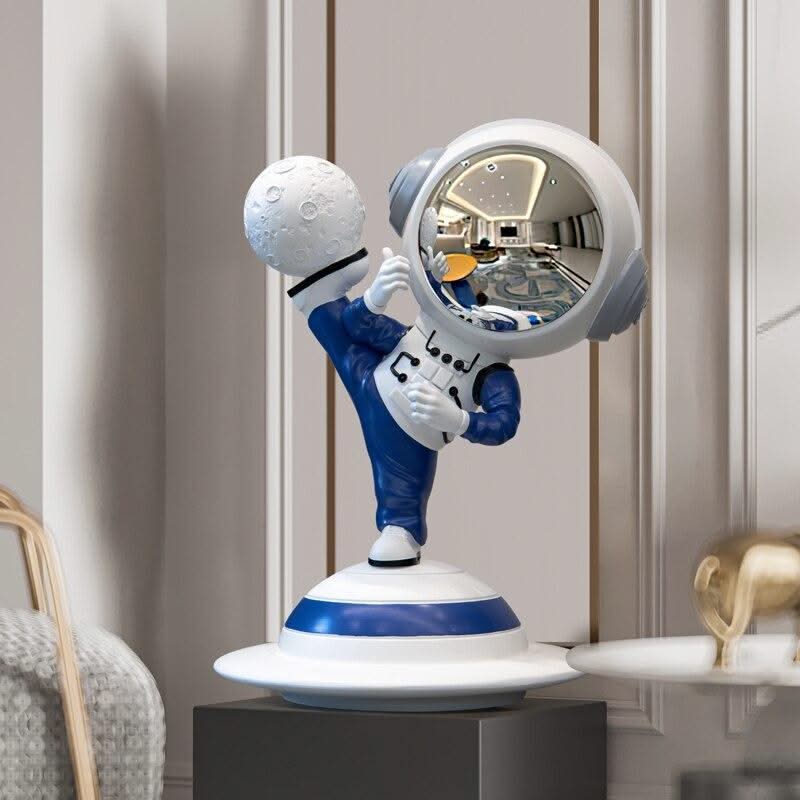 ChandeliersDecor.com-Kids Statues-Kung Fu Astronaut Statue: Unique & Exquisite Collectible