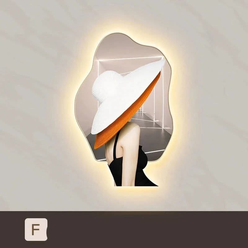 Lady Character Porch Art Lamp - Living Room Wall Lamp-ChandeliersDecor.com