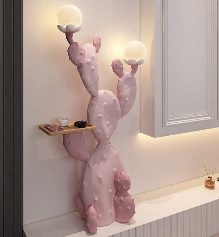 ChandeliersDecor.com-Kids Room Nursery Lighting-Large Cactus Floor Lamp Statue