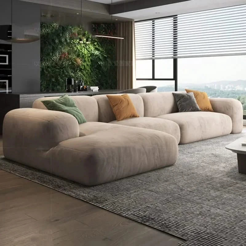 Lazy De Estar Longue Wide Sofa-ChandeliersDecor.com