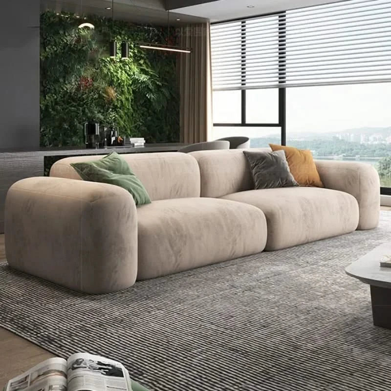 Lazy De Estar Longue Wide Sofa-ChandeliersDecor.com