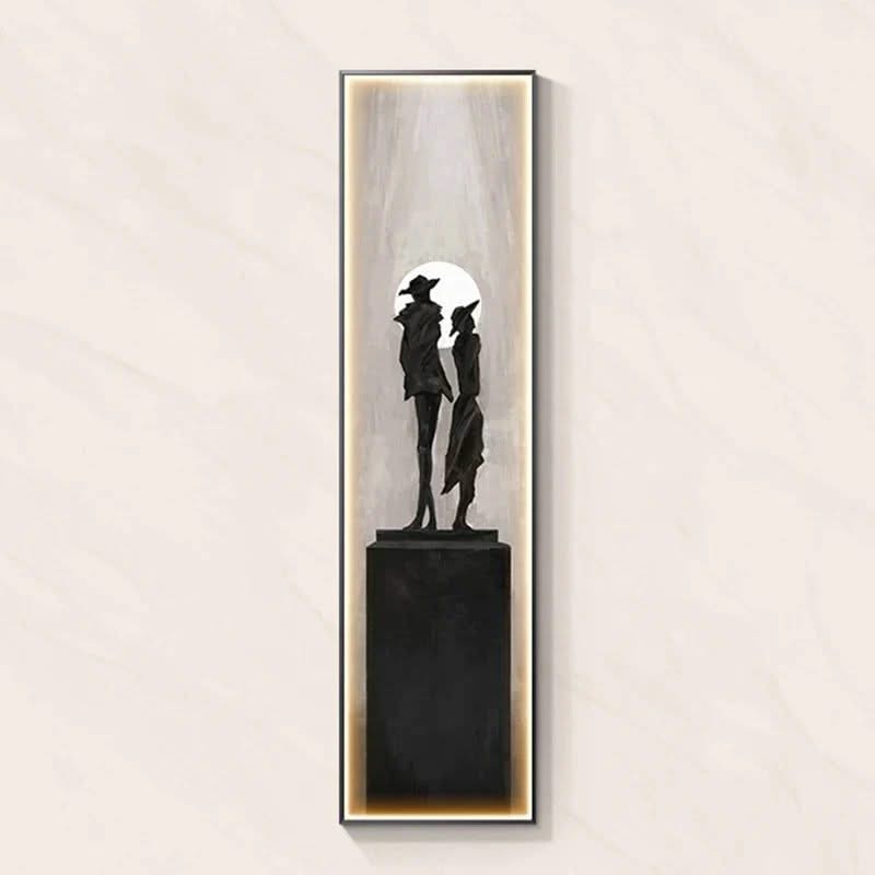 LED Abstract Lady Art Wall Lamp for Home Decoration-ChandeliersDecor.com